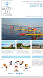 Mobile Screenshot of beachbeeyoga.com